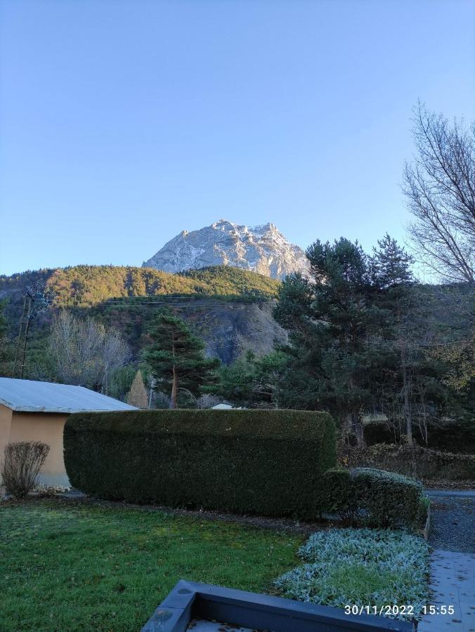 Studio Vue Sur Lac Et Montagne Savines Esterno foto